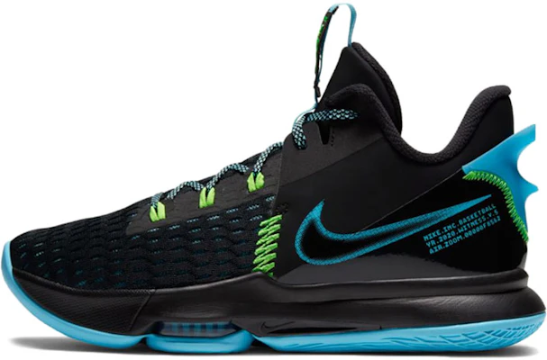 Nike LeBron Witness 5 EP '黑色 淺藍狂怒' CQ9381-004 Buy Nike LeBron Witness 5 EP '黑色 淺藍狂怒' CQ9381-004