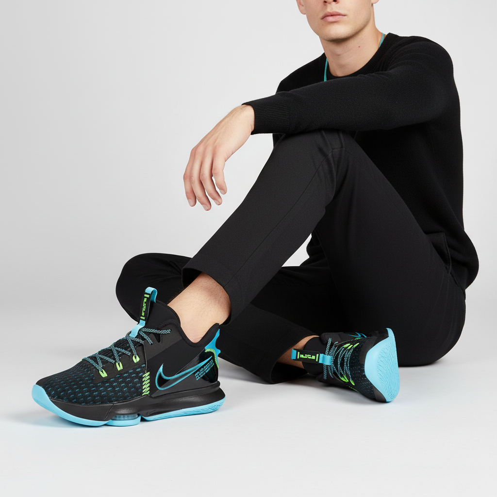 Order Nike LeBron Witness 5 EP '黑色 淺藍狂怒' CQ9381-004