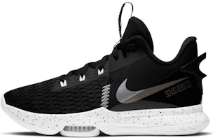 Nike LeBron Witness 5 EP 'Black Metallic Silver' CQ9381-002 Nike LeBron Witness 5 EP 'Black Metallic Silver' CQ9381-002