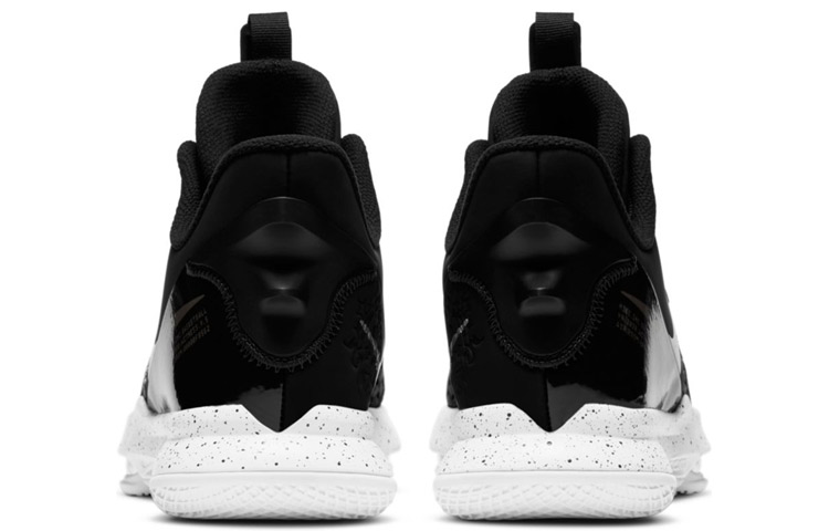 Details for 耐吉 LeBron Witness 5 EP '黑色金屬銀' CQ9381-002