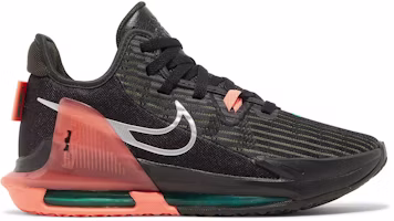 Nike LeBron Witness 6 'Black Sequoia Crimson Pulse' CZ4052-001 Nike LeBron Witness 6 'Black Sequoia Crimson Pulse' CZ4052-001