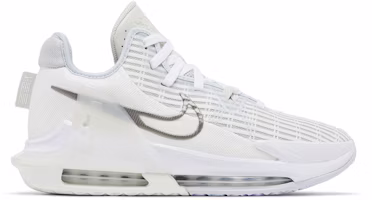 Nike Lebron Witness 6 EP 'White Metallic Pewter' DC8994-102 Nike Lebron Witness 6 EP 'White Metallic Pewter' DC8994-102