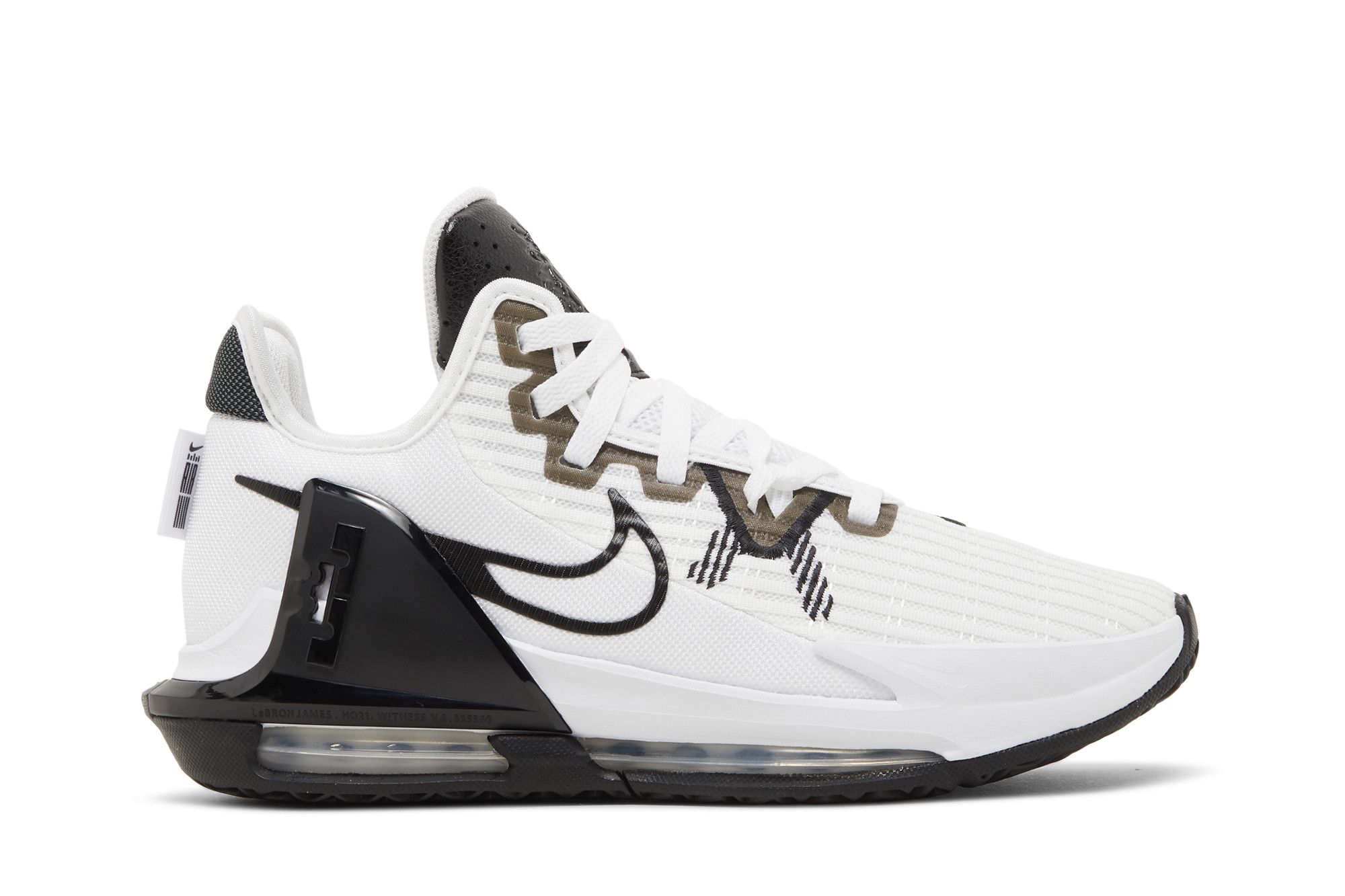 Nike LeBron Witness 6 TB 'White Black' DO9843-100