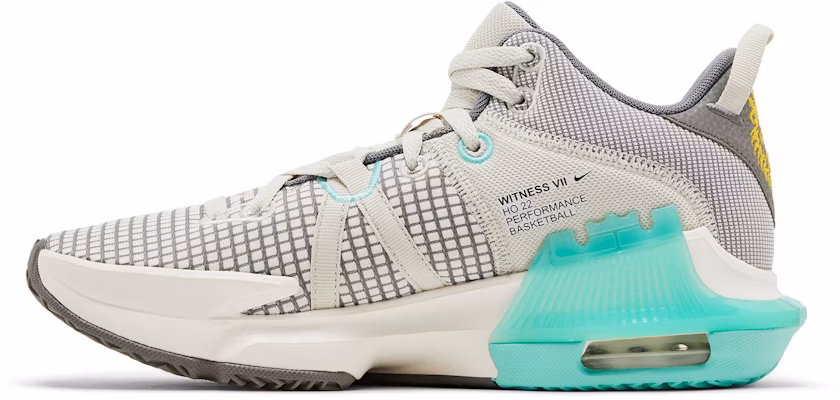 Nike LeBron Witness 7 'Flat Pewter Mint' DM1123-006 Lookbook Nike LeBron Witness 7 'Flat Pewter Mint' DM1123-006