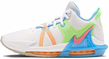 Nike LeBron Witness 7 EP 'Grey Fog Multi-Color' DM1122-003 Nike LeBron Witness 7 EP 'Grey Fog Multi-Color' DM1122-003