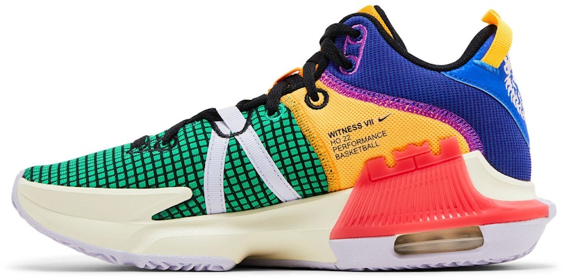 Nike Lebron Witness 7 EP 'Multi-Color' DM1122-501 Lookbook Nike Lebron Witness 7 EP 'Multi-Color' DM1122-501