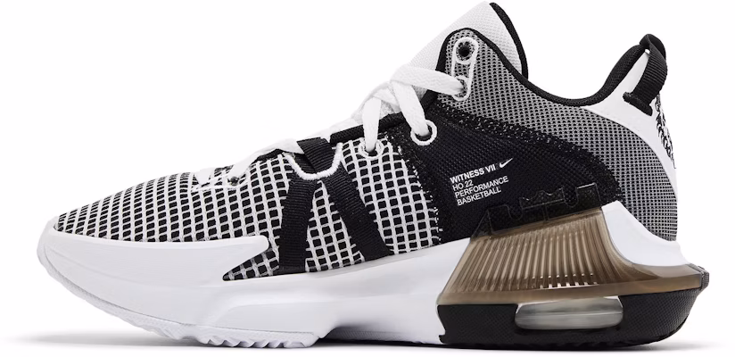 Nike LeBron Witness 7 EP 'White Black' DM1122-100 Lookbook Nike LeBron Witness 7 EP 'White Black' DM1122-100