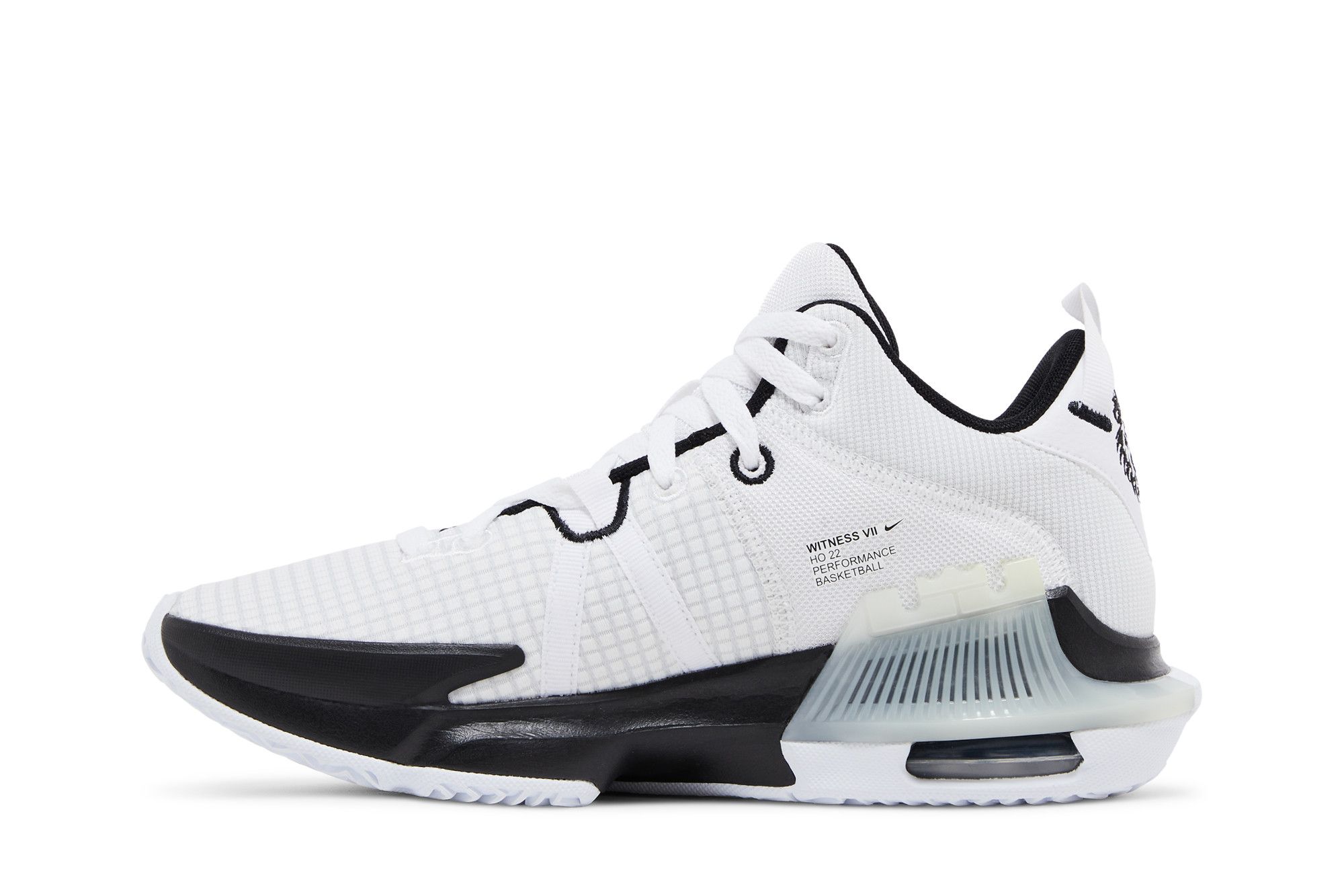 Lookbook Nike LeBron Witness 7 TB ''Blanc Noir'' DZ3299-100