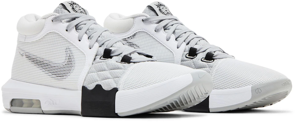 Nike LeBron Witness 8 'Blanco y Gris Humo Claro' FB2239-100 1