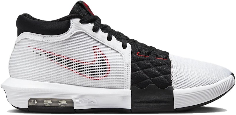 Nike LeBron Witness 8 'White University Red Black' FB2239-103 Order Nike LeBron Witness 8 'White University Red Black' FB2239-103