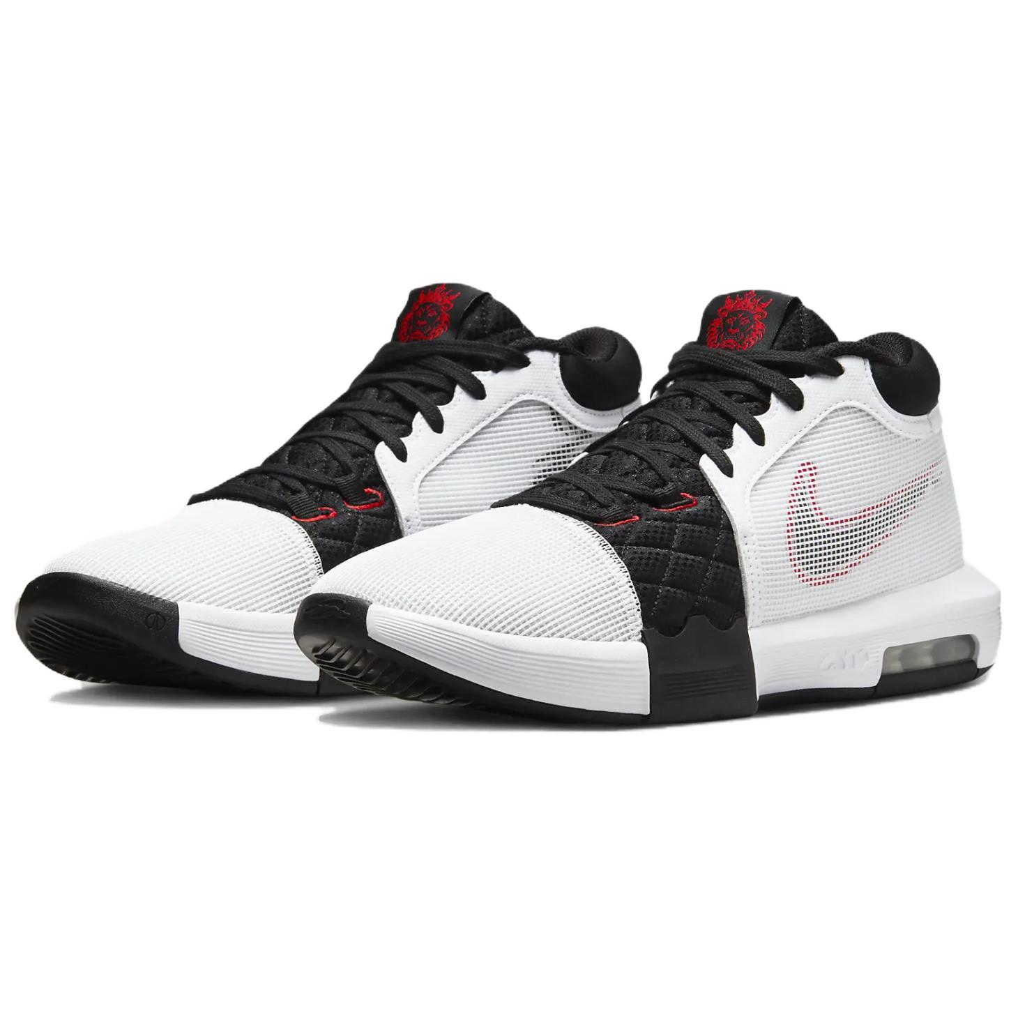 Lookbook 나이키 르브론 위트니스 8 '화이트 유니버시티 레드 블랙' FB2239-103