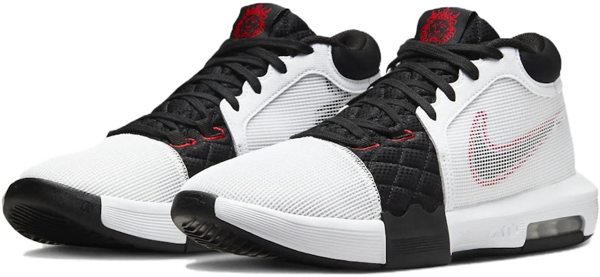 Nike LeBron Witness 8 'White University Red Black' FB2239-103 Lookbook Nike LeBron Witness 8 'White University Red Black' FB2239-103