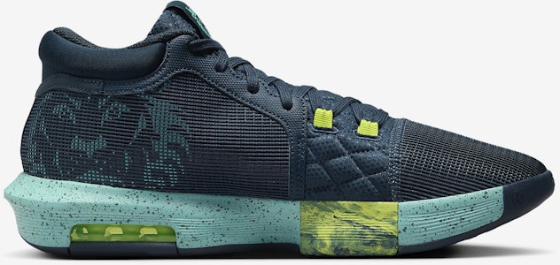 Nike LeBron Witness 8 EP 'Armory Navy Hijau' FB2237-402 Lookbook Nike LeBron Witness 8 EP 'Armory Navy Hijau' FB2237-402