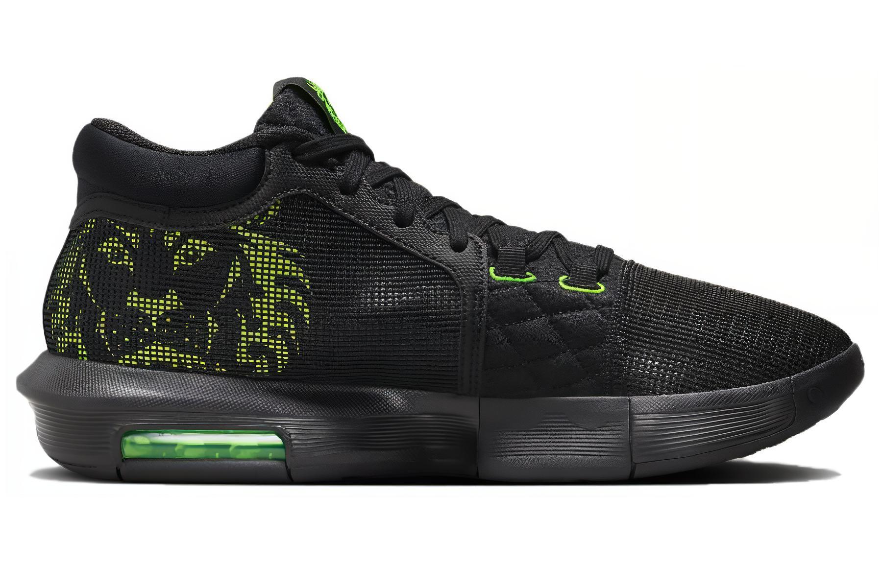 Lookbook Nike LeBron Witness 8 EP ''Zwart Volt'' FB2237-002
