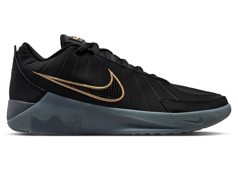 Nike LeBron Witness 9 Black Dark Smoke Grey (Translucent Outsole) HQ8034-003