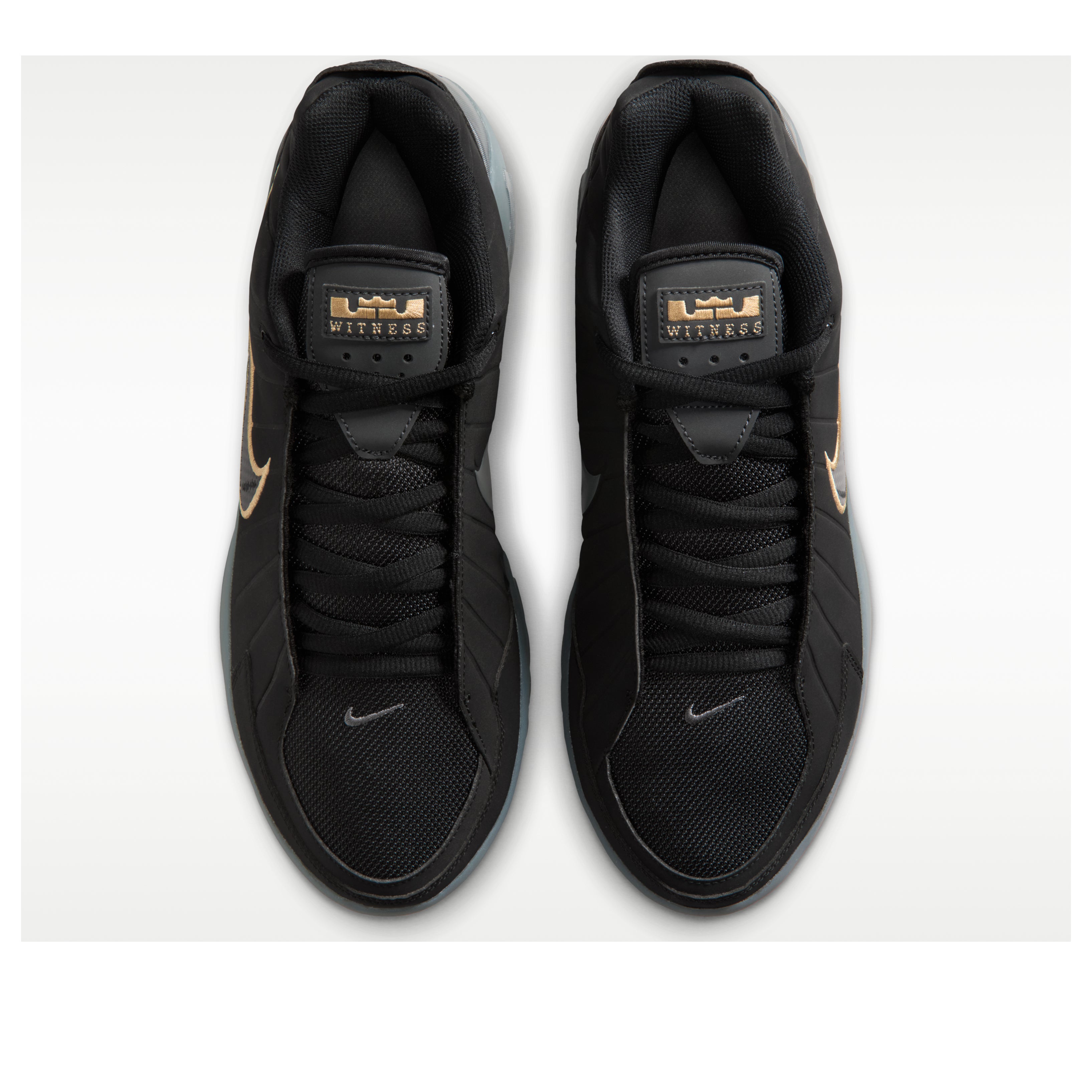 Order Nike LeBron Witness 9 Schwarz Dunkelrauchgrau (Transparente Sohle) HQ8034-003