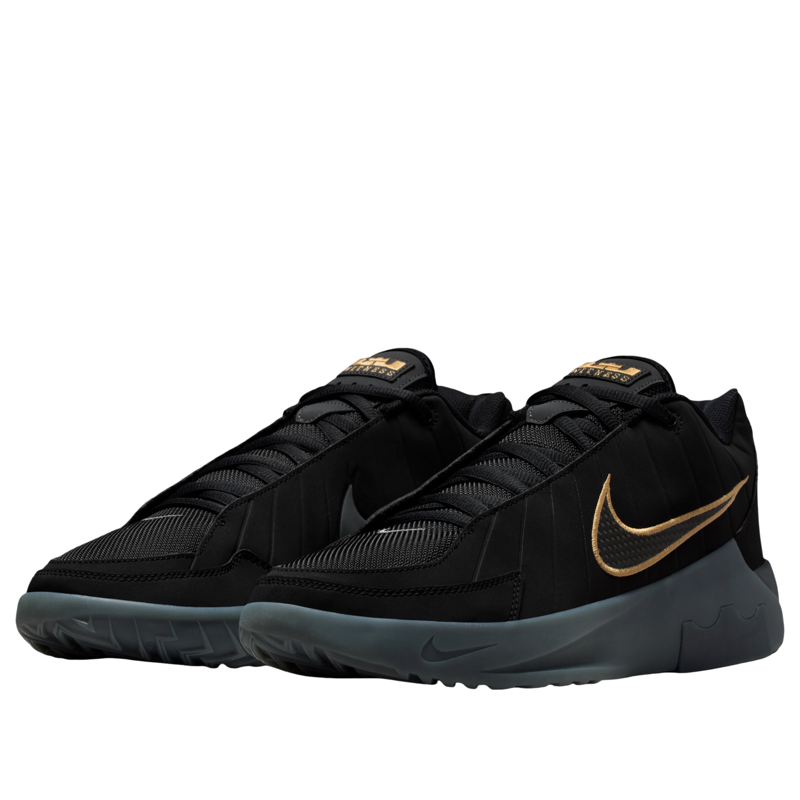 Shop Nike LeBron Witness 9 Schwarz Dunkelrauchgrau (Transparente Sohle) HQ8034-003