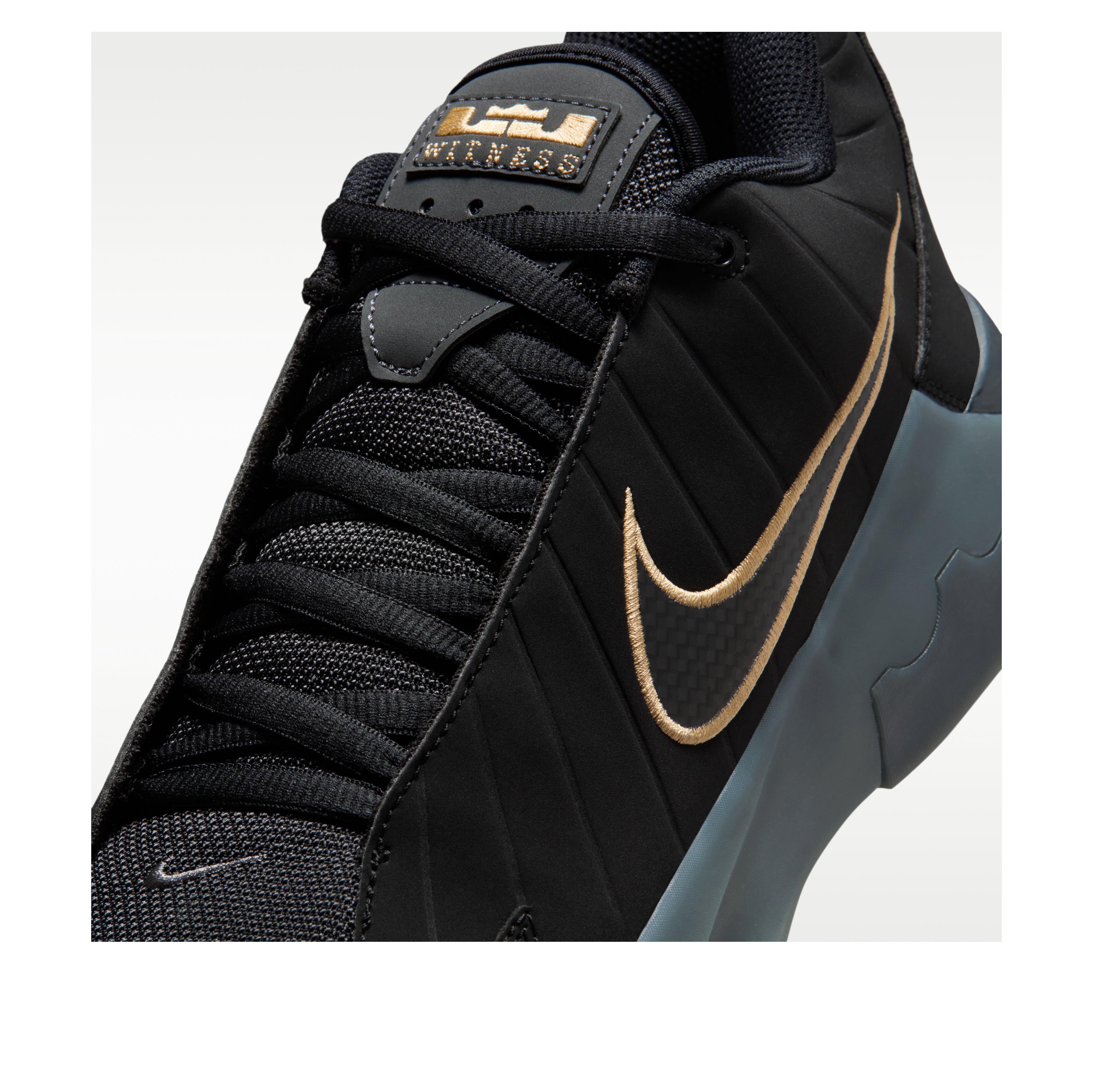 Purchase Nike LeBron Witness 9 Schwarz Dunkelrauchgrau (Transparente Sohle) HQ8034-003