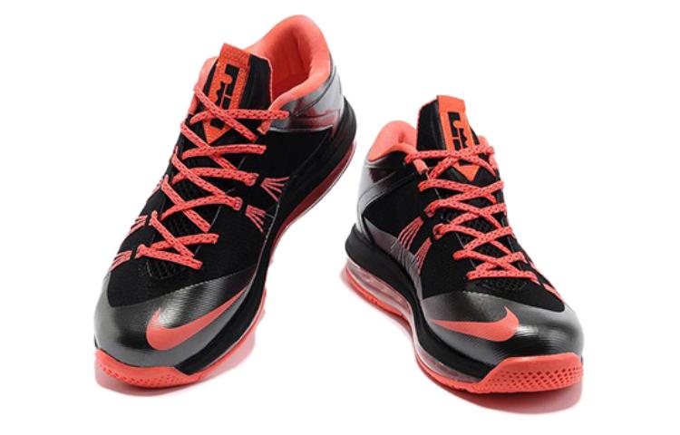 Lookbook "Nike LeBron X Low Negro Rojo Total" 579765-001/579675-001