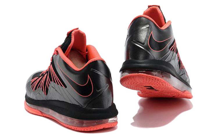 Shop "Nike LeBron X Low Negro Rojo Total" 579765-001/579675-001