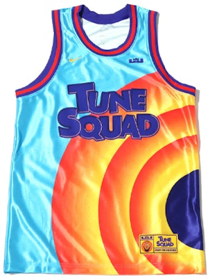 Nike LeBron x Space Jam Tune Squad Jersey 'Light Blue Fury' Buy Nike LeBron x Space Jam Tune Squad Jersey 'Light Blue Fury'