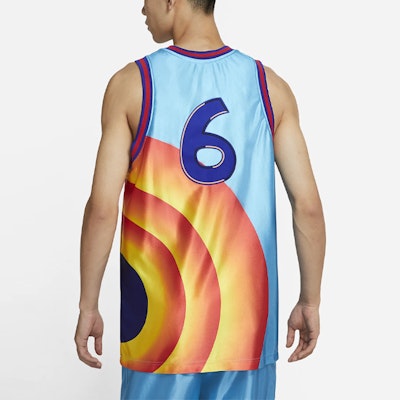 Nike LeBron x Space Jam Tune Squad Jersey 'Light Blue Fury' Purchase Nike LeBron x Space Jam Tune Squad Jersey 'Light Blue Fury'