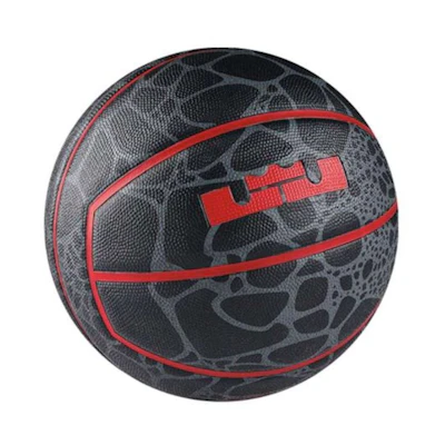 Nike LeBron XIII Playground Rubber Basketball Black/Red Size 7 Unisex Training Ball BB0534-066