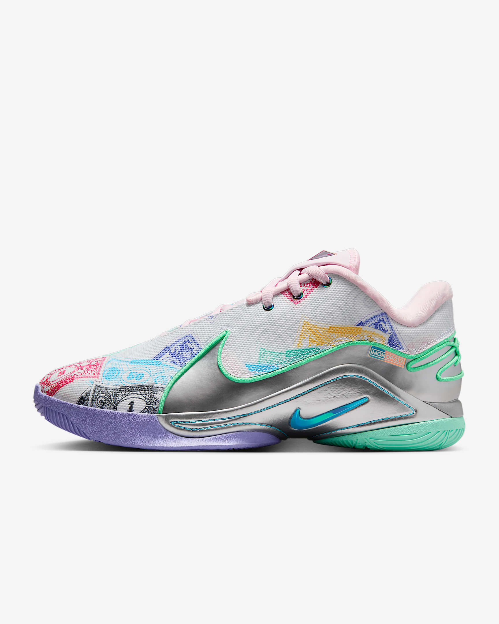 Nike LeBron XXII ‘Currenty’ EP 'White Green Glow' FZ1098-100