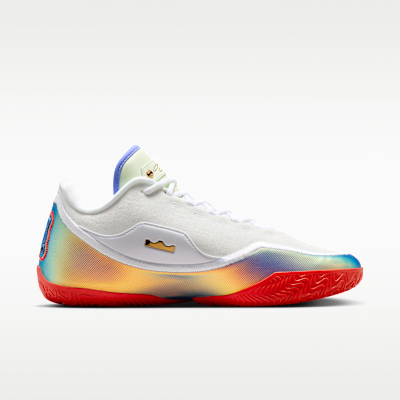 Lookbook Nike LeBron XXIII 'Motor King' EP White/Light Crimson/Volt Tint/Multicolor IB9563-102