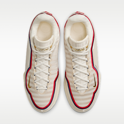 Shop Nike LeBron XXIII ''Old Glory'' EP 淡象牙/大學紅/午夜海軍藍/金屬金 IB9563-103