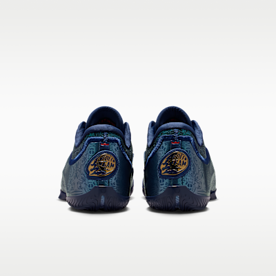 Sizing Nike LeBron XXIII ''Por la Redención'' Azul Medianoche/Rojo Universidad/Oro Metálico IH1514-400