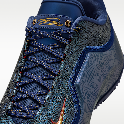 Cheap Nike LeBron XXIII ''Por la Redención'' Azul Medianoche/Rojo Universidad/Oro Metálico IH1514-400