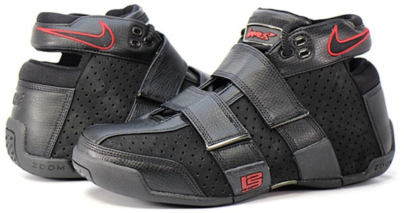 Nike LeBron Zoom 20-5-5 'Hitam Merah' 311145-001 Lookbook Nike LeBron Zoom 20-5-5 'Hitam Merah' 311145-001