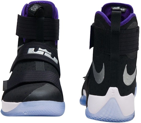 Nike LeBron Zoom Soldier 10 'Court Purple' Ungu Lapangan 844374-008 Lookbook Nike LeBron Zoom Soldier 10 'Court Purple' Ungu Lapangan 844374-008
