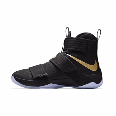 Nike LeBron Zoom Soldier 10 Black Gold (Nike iD)