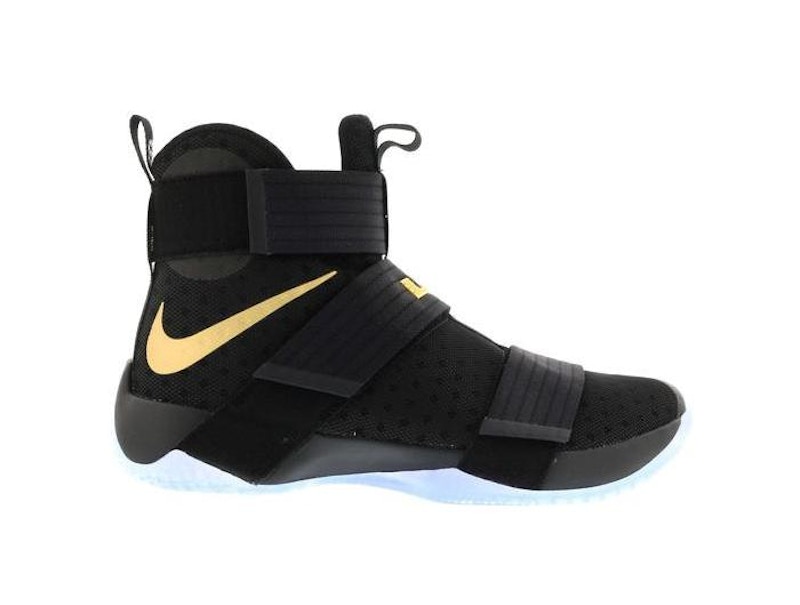 Comprar Nike LeBron Zoom Soldier 10 Black Gold Nike iD 885682 991 885682 993 Novelship