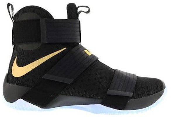 Comprar Nike LeBron Zoom Soldier 10 Black Gold Nike iD 885682 991 885682 993 Novelship