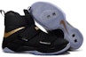 Shop Nike LeBron Zoom Soldier 10 Hitam Emas (Nike iD) 885682-991/885682-993