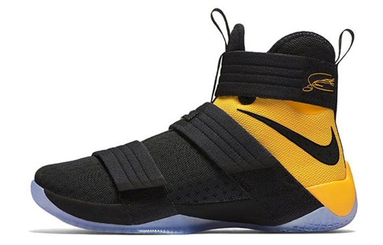 Nike LeBron Zoom Soldier 10 Black Uni Gold 844378-007