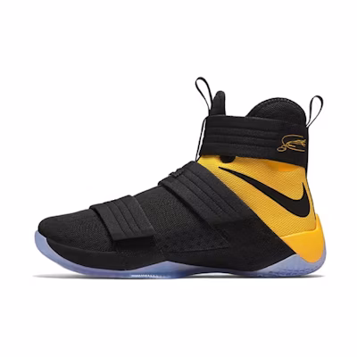 Nike LeBron Zoom Soldier 10 Black Uni Gold