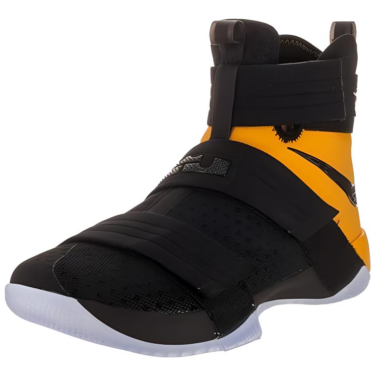 Lookbook Nike LeBron Zoom Soldier 10 Zwart Uni Goud 844378-007