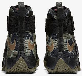 耐克詹姆斯Zoom Soldier 10 SFG迷彩篮球鞋 844378-022 Shop 耐克詹姆斯Zoom Soldier 10 SFG迷彩篮球鞋 844378-022