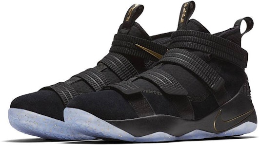 耐克勒布朗Zoom Soldier 11黑金配色 897646-002 Buy 耐克勒布朗Zoom Soldier 11黑金配色 897646-002