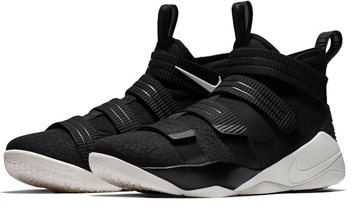 Nike LeBron Zoom Soldier 11 Negro Sail 897646-004 Lookbook Nike LeBron Zoom Soldier 11 Negro Sail 897646-004