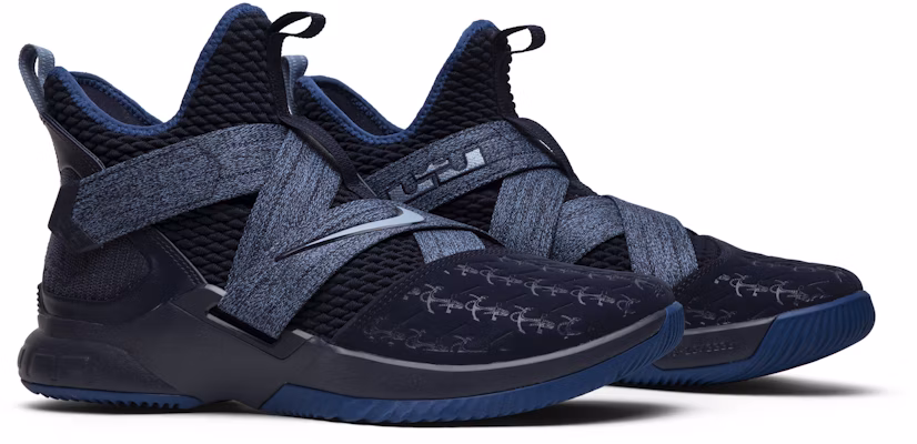 Nike LeBron Zoom Soldier 12 Blackened Blue AO2609-401 Cheap Nike LeBron Zoom Soldier 12 Blackened Blue AO2609-401