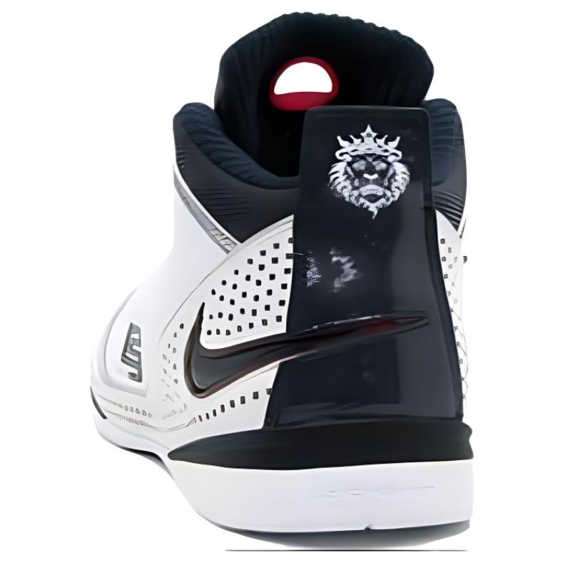 Lookbook 耐吉 Zoom Soldier 2 白色海軍藍銀色 低筒 復古籃球鞋 男款 白藍