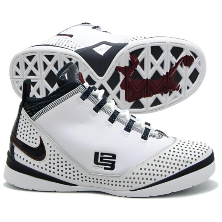 Shop Nike LeBron Zoom Soldier 2 ''USA'' Chaussures Basket-Ball. 318694-141