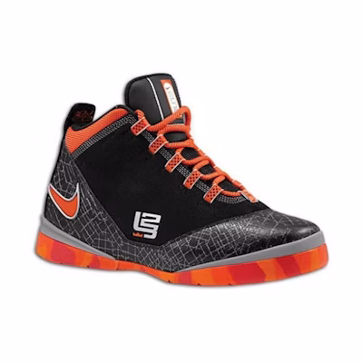 Nike LeBron Zoom Soldier 2 TB 'Black Orange Blaze'