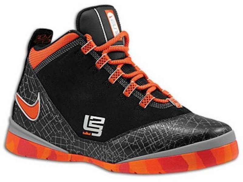 Nike LeBron Zoom Soldier 2 TB 'Black Orange Blaze' 319407-082