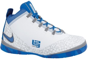 Nike LeBron Zoom Soldier 2 TB 'White Royal' 319407-141 Nike LeBron Zoom Soldier 2 TB 'White Royal' 319407-141
